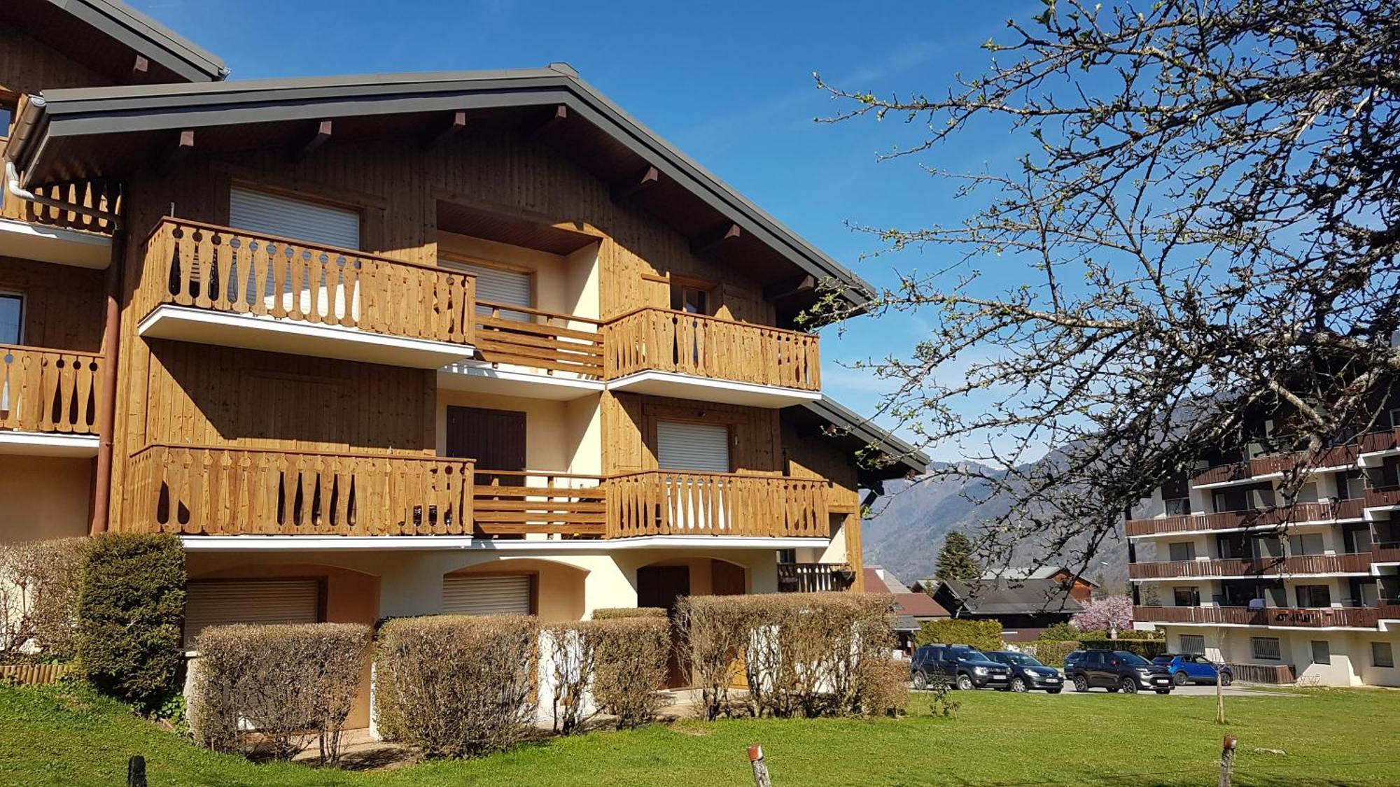 appt 2/4 pers classé 3* proche télécab. Gd Massif Morillon Exterior foto